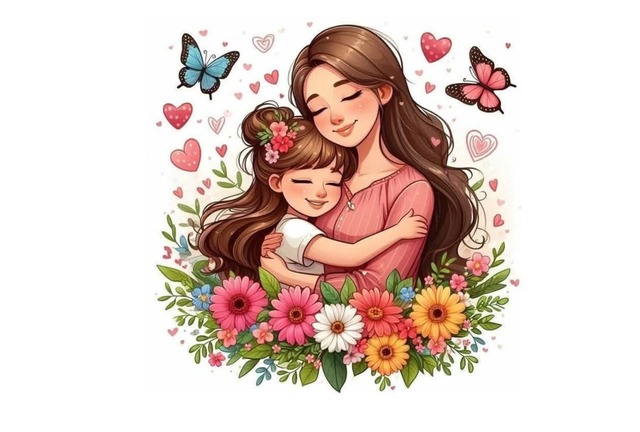 “¡Feliz Día de la Madre! Gracias por ser mi roca, mi confidente y mi estrella guía”. (Foto: Pinterest)