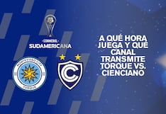 ¿A qué hora juega y qué canal transmite Torque vs. Cienciano EN VIVO hoy por Copa Sudamericana 2026?