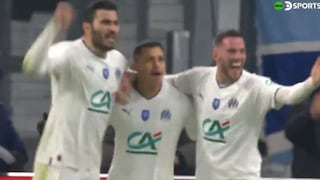 ¡De penal! Gol de Alexis Sánchez para el 1-0 de Marsella vs. PSG por Copa de Francia [VIDEO]