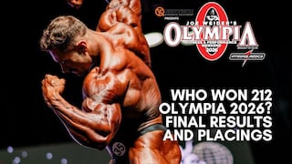 Who Won 212 Olympia 2026? Final Results and Placings