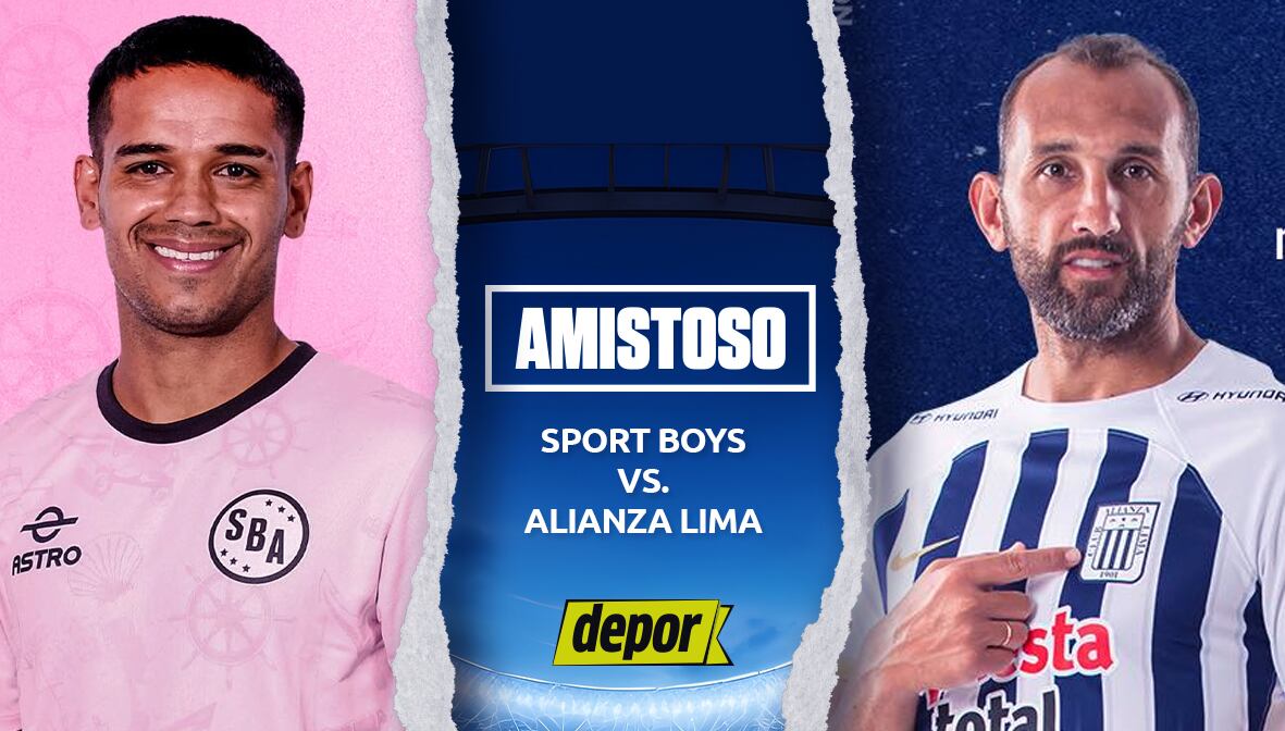 Sport Boys vs. Alianza Lima se ven las caras en partido amistoso. (Diseño: Depor)