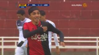 Melgar: Fernández anotó el empate ante San Martín en su partido 100 en Primera División