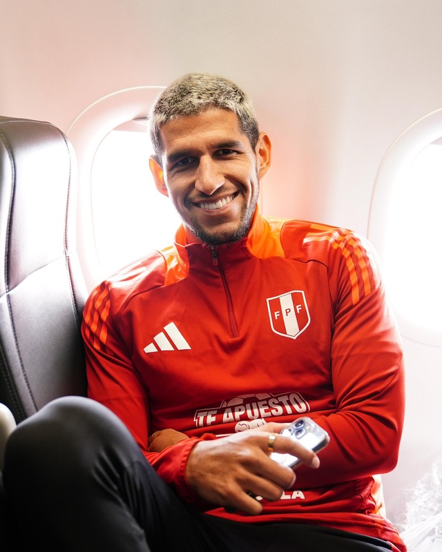 Los futbolistas de la Selección Peruana viajaron a Quito para el partido ante Ecuador. (Foto: FPF)