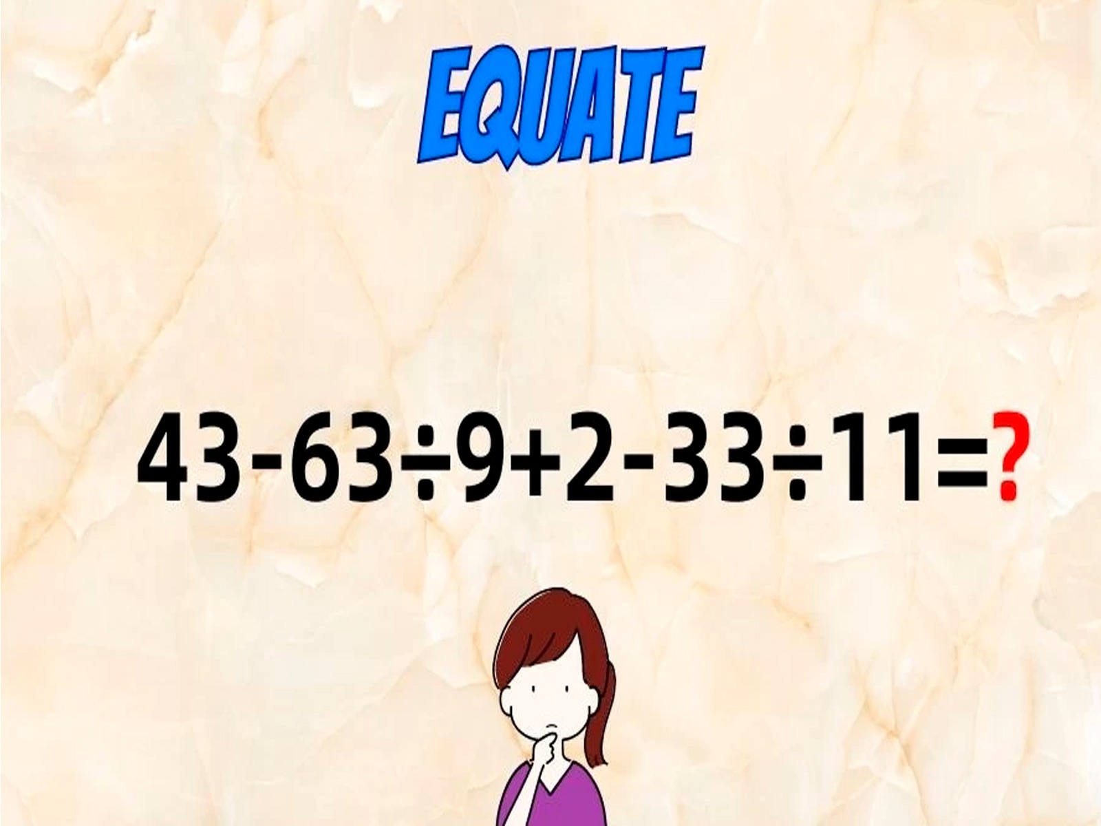 Observa atentamente la imagen del reto matemático y trata de conseguir la solución rápidamente. | Foto: fresherslive