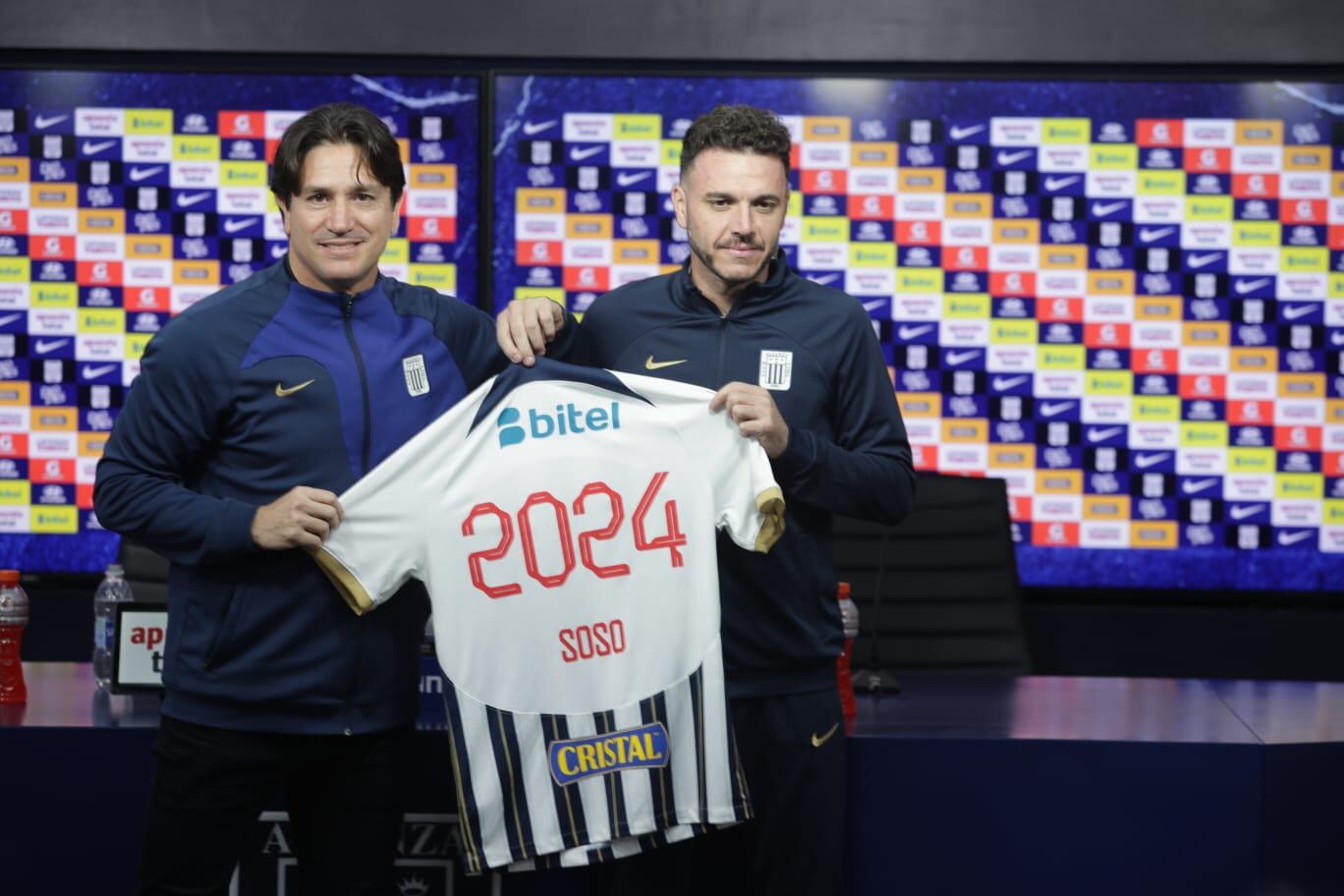 Mariano Soso fue presentado como DT de Alianza Lima. (Foto: GEC)