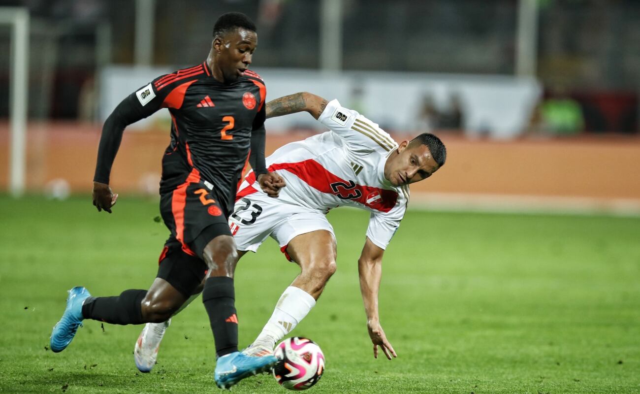 Perú y Colombia empataron 1-1 por las Eliminatorias 2026. (Foto: Jesús Saucedo/ @photo.gec)