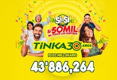 Resultados de La Tinka del domingo 14 de septiembre: sorteo y números de la jugada ganadora del pozo millonario
