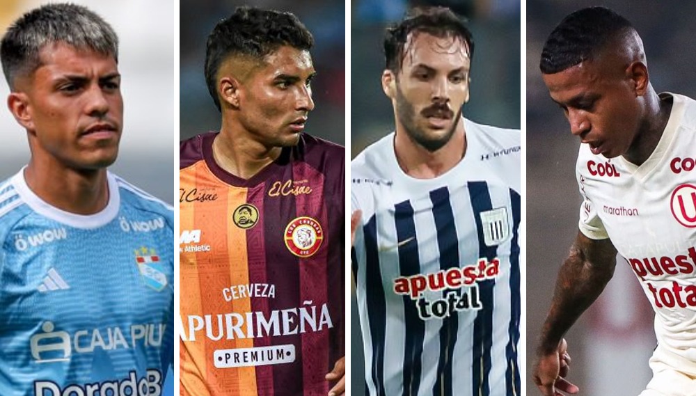 Los líderes en pases gol: los jugadores con más asistencias en la Liga 1. (Foto: Composición)