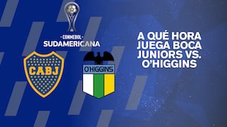 ¿A qué hora juega Boca Juniors vs. O’Higgins por la vuelta de playoffs de Copa Sudamericana 2026?