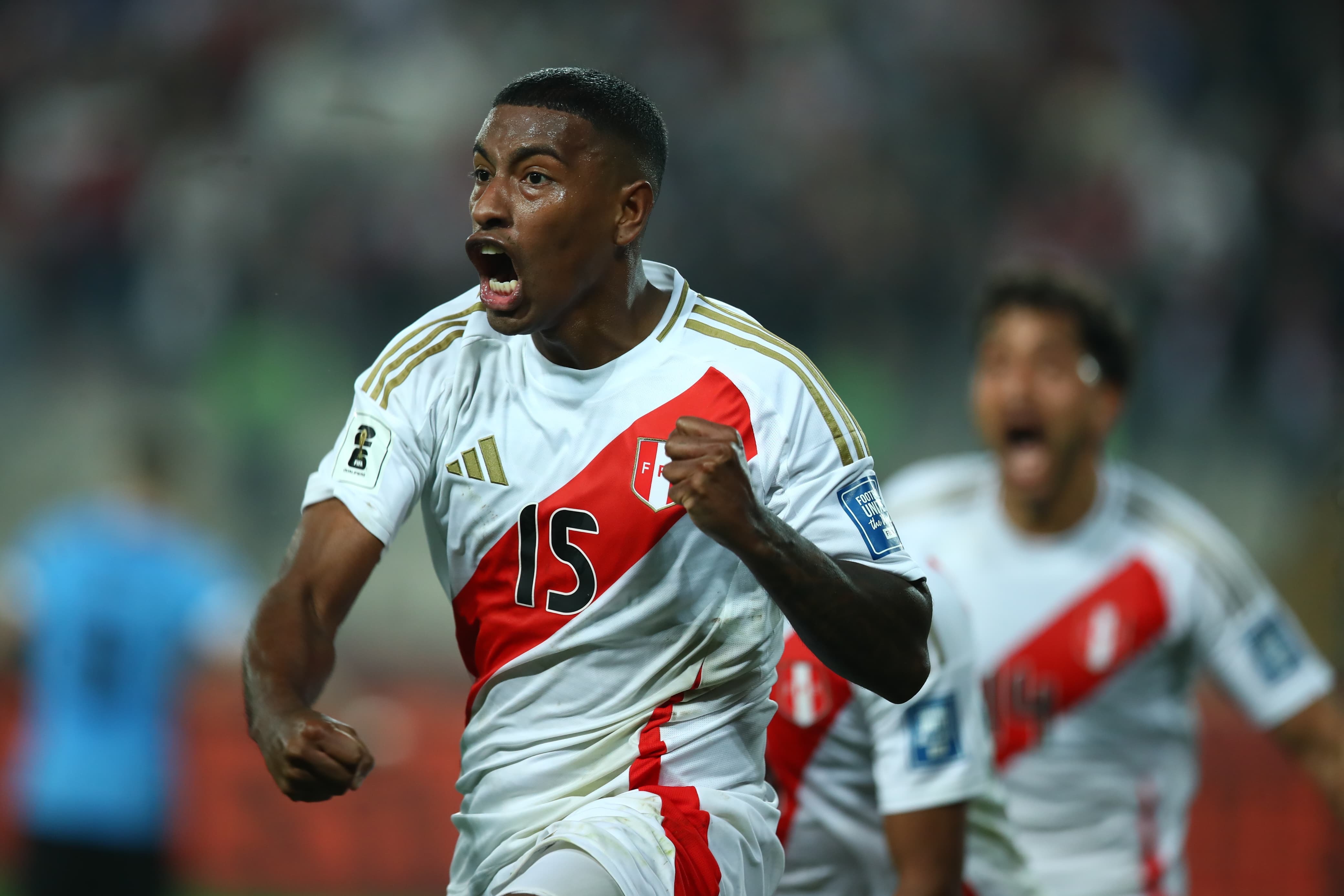 Miguel Araujo marcó el gol del único triunfo de Perú en las Eliminatorias al Mundial 2026. (Foto: GEC)