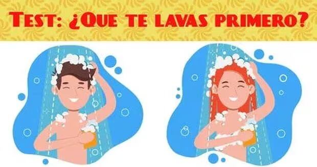 ¿Qué te lavas primero? Responde el test viral y conoce qué te importa realmente en la vida. (Foto: Genial.Guru)