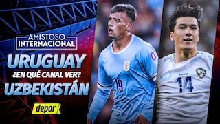 Dónde ver Uruguay vs. Uzbekistán por AUF TV y DIRECTV