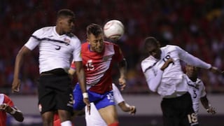 Costa Rica derrotó 2-1 a Trinidad y Tobago y sigue firme en Eliminatorias rumbo a Rusia 2018
