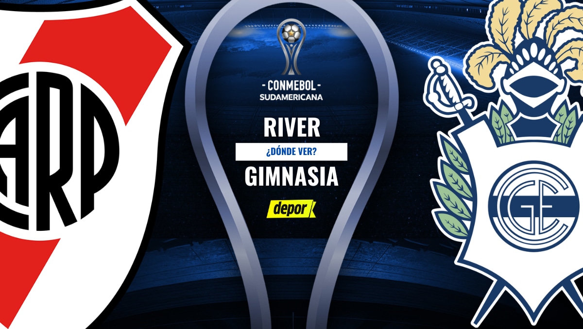 River vs. Gimnasia por la Liga Profesional Argentina. (Diseño: Depor)
