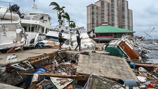 El huracán Ian y las “catastróficas” imágenes que dejó tras su paso por Estados Unidos [VIDEOS]
