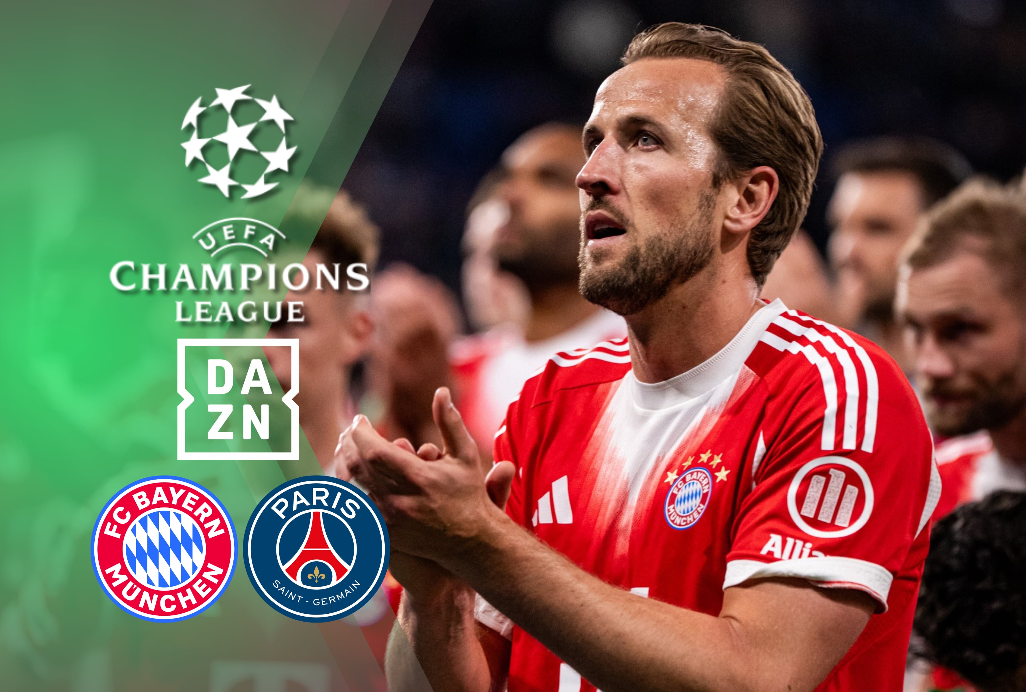 Siga el partido Bayern Múnich vs. PSG en vivo por DAZN, con la presencia de Harry Kane. Conozca las opciones de fútbol por TV y streaming online en EE. UU. para no perderse este choque de gigantes por la UEFA Champions League 2026 hoy mismo. | Crédito: FC Bayern Münich / Facebook / Composición Mag