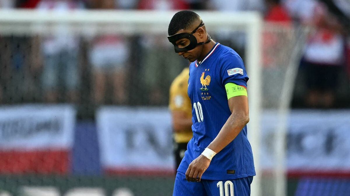 Con gol de Kylian Mbappé, Francia igualó 1-1 ante Polonia y quedó segundo en el Grupo D de la Euro 2024. (Foto: OZAN KOSE / AFP)