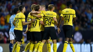 Manchester City perdió 1-0 ante Borussia Dortmund por la International Champions Cup en Chicago