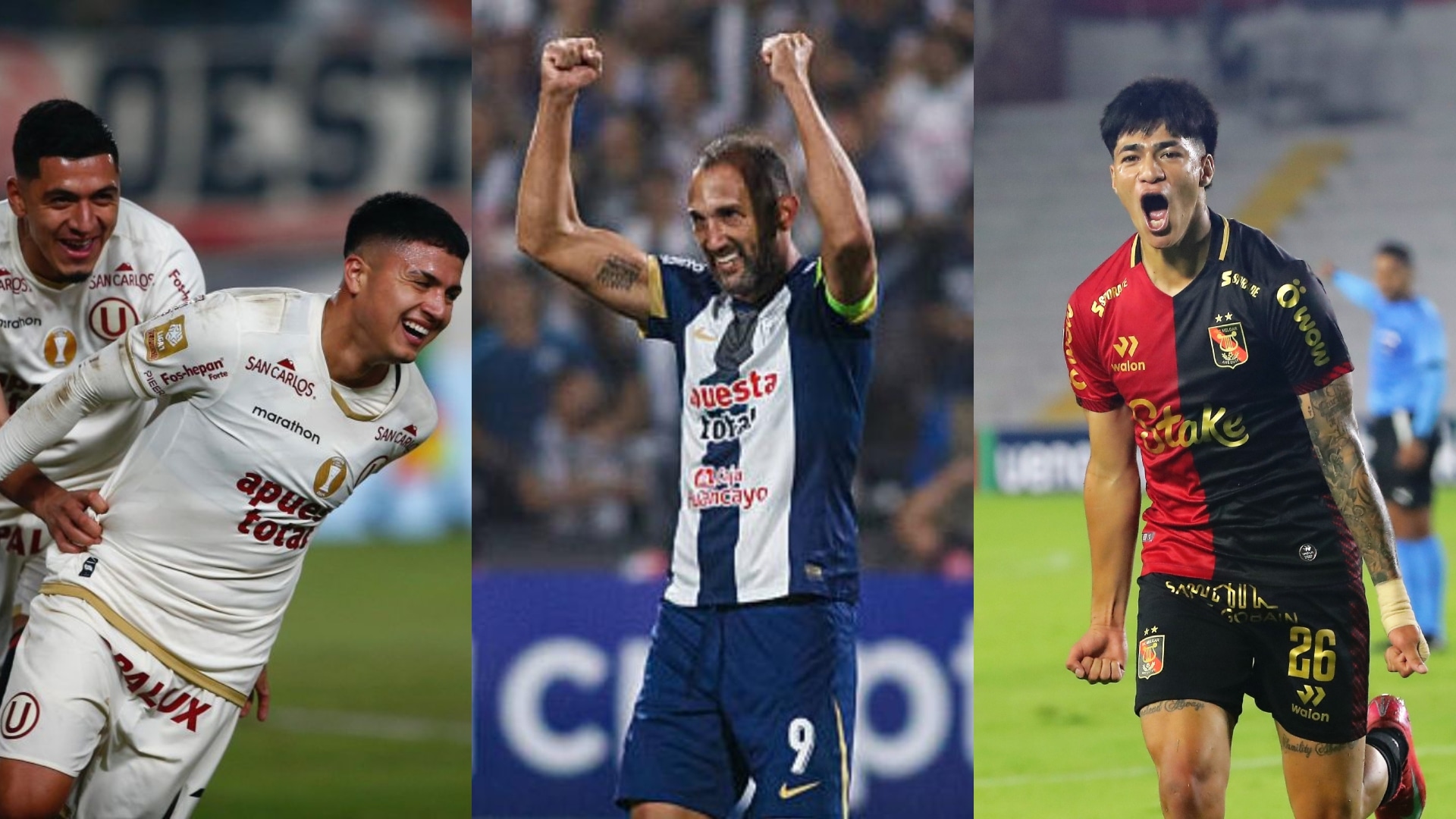 Universitario, Alianza Lima y Melgar buscan ganar el Torneo Apertura. (Composición Depor)