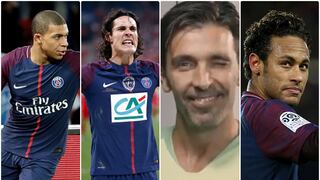 Buffon y un quipo de ensueño: el espectacular 11 de cracks del PSG para la temporada 2018/19 [FOTOS]