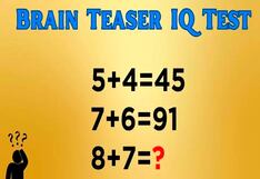 Tendrás solamente 6 segundos para intentar resolver el reto matemático