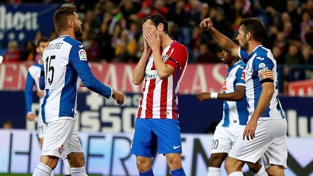No pudo: Atlético de Madrid empató 0-0 con Espanyol por Liga Santander