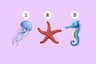 Elige una de las criaturas marinas para conocer cuál es tu forma de enfrentar la vida