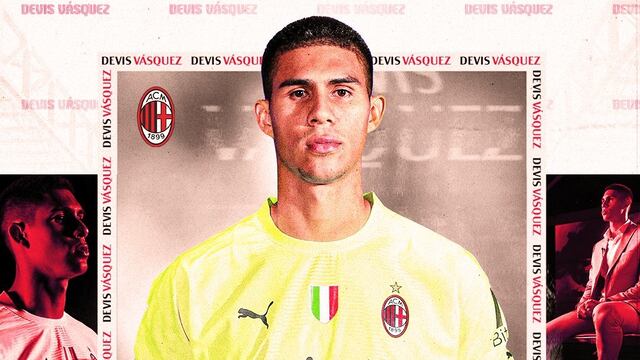 Un colombiano en Italia: Devis Vásquez fue anunciado como nuevo portero del AC Milan