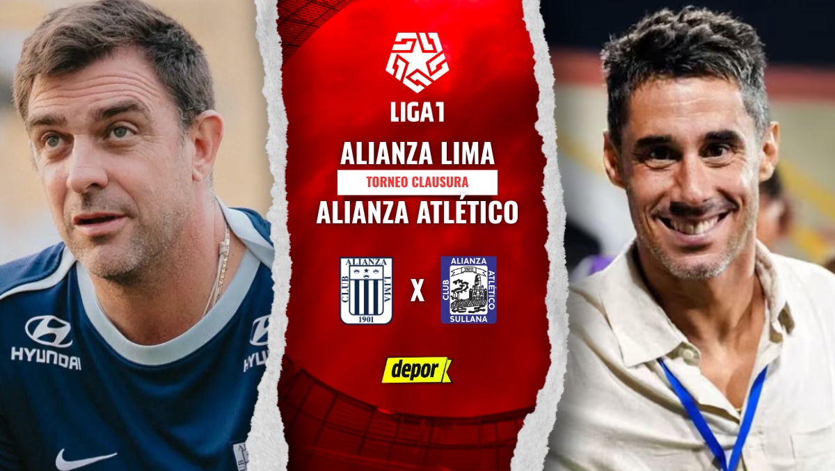 Alianza Lima vs. Alianza Atlético se enfrentan por la fecha 3 del Torneo Clausura 2026. (Diseño: Depor)
