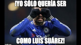 Diego Costa: los mejores memes del intento de mordida y expulsión en Chelsea