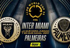 Horarios de TV y canales: Inter Miami vs. Palmeiras por Mundial de Clubes 2025