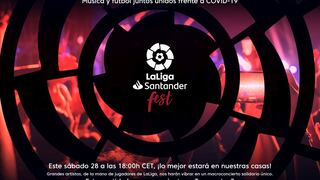 LaLiga Santander de España une música y deporte en la lucha contra el coronavirus