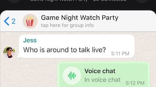 Así puedes activar los famosos chats de voz en WhatsApp