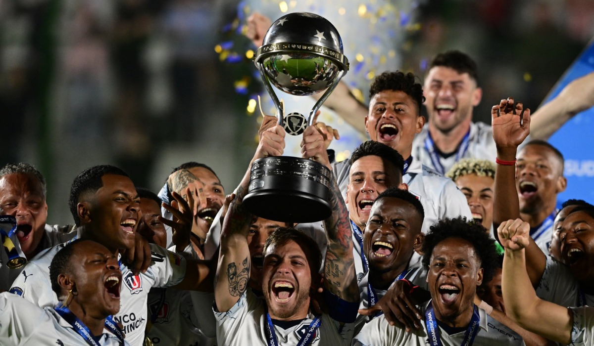 Liga de Quito se consagró campeón de la Copa Sudamericana. (Foto: Conmebol)