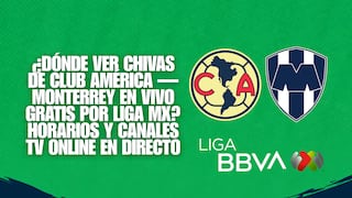 ¿Dónde ver el partido Club América — Monterrey por la Liga MX 2026? Canales TV