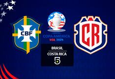 Canal 5 transmitió Brasil vs. Costa Rica por Señal Abierta y TUDN Online