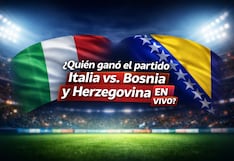 ¿Quién ganó el partido Italia vs. Bosnia y Herzegovina EN VIVO hoy por repechaje al Mundial 2026? Marcador final en directo