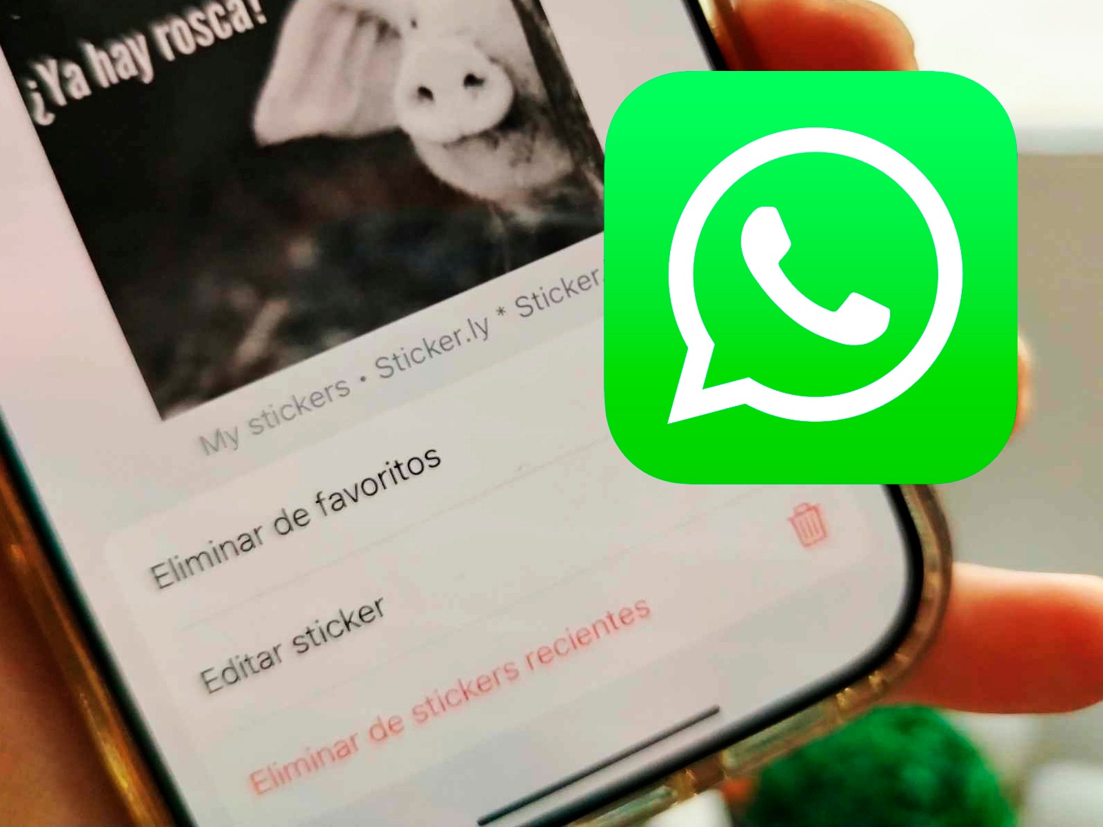 WHATSAPP | Si eres de las personas que quiere editar un sticker en WhatsApp, entonces sigue estos pasos de inmediato. (Foto: Depor - Rommel Yupanqui)