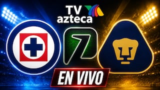📽️ VER TV Azteca (Canal 7) EN VIVO | Transmisión del Cruz Azul vs. Pumas GRATIS por señal abierta