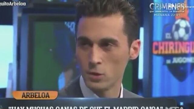 Se las sabe todas: Arbeloa tuvo pícara respuesta a si se considera 'antibarcelonista' [VIDEO]