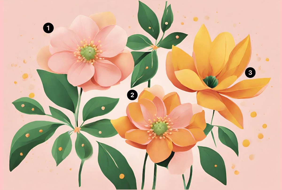 Test visual: Elige la flor que más te gusta y descifra los secretos de tu interior.