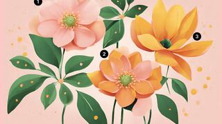 Elige una de las cuatro flores presentadas para descubrir los secretos de tu personalidad