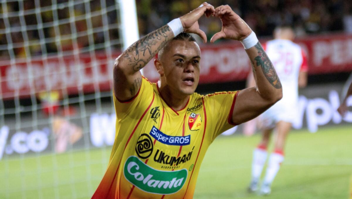 Leonardo Castro marcó 27 goles en 54 partidos con Deportivo Pereira. (Foto: Getty Images)