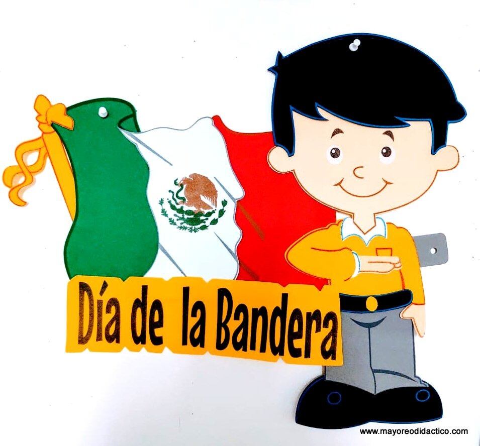 Imágenes por el día de la Bandera mexicana que se realizará este sábado 24 de febrero. (Foto: Internet).