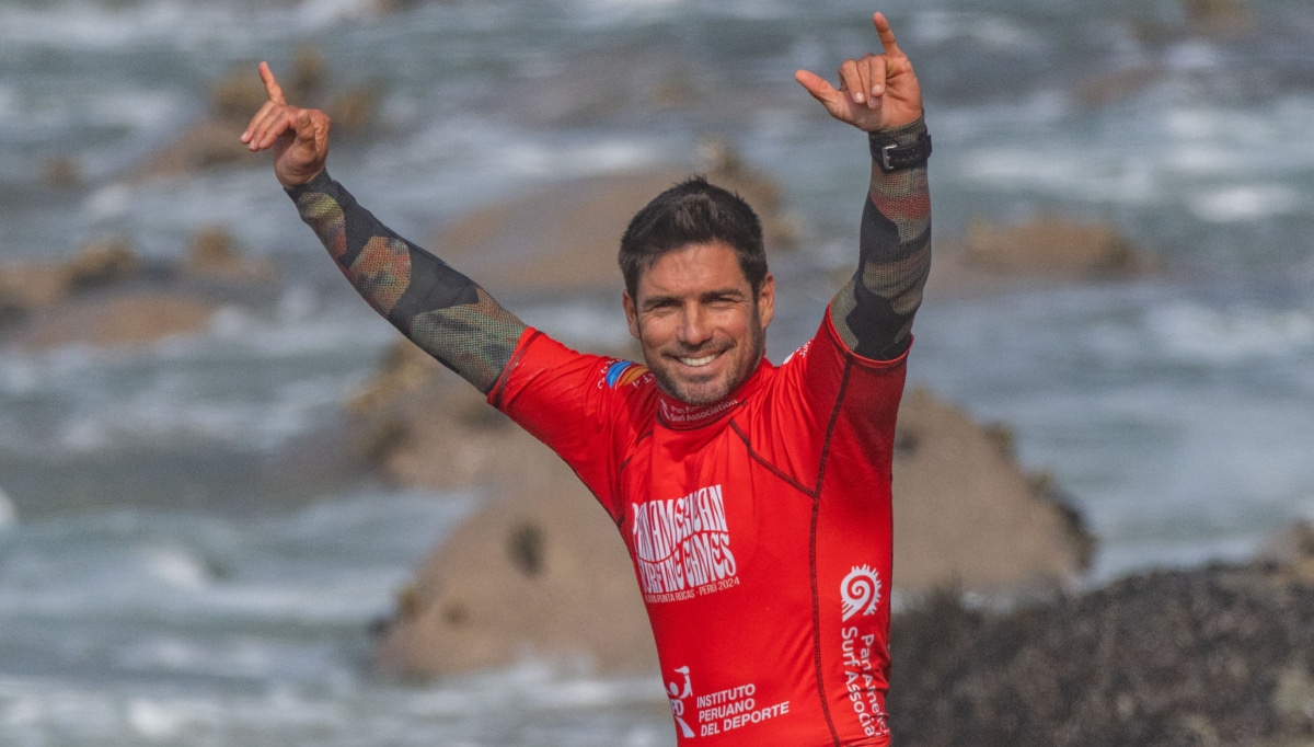 Piccolo Clemente se coronó campeón en Panaamericano de Surf. (Foto: PSA)