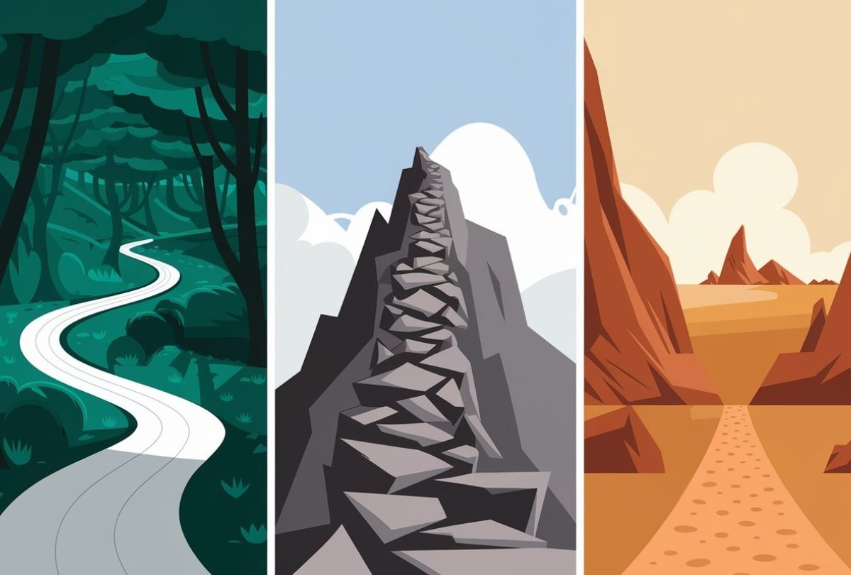 Test de personalidad: elige uno de los caminos en esta imagen para descubrir cuál es tu misión en la vida (Diseño: Depor).