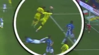 ¡Escandaloso! Asistencia de Dos Santos y gol con la mano de Bakambu [VIDEO]