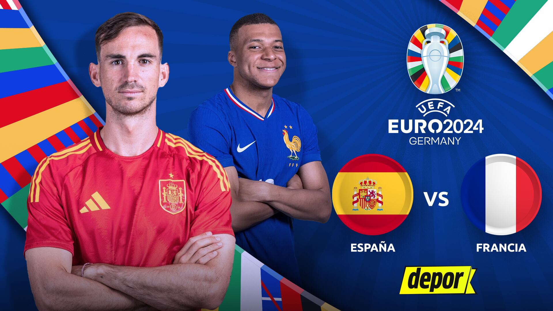 España vs Francia EN VIVO: minuto a minuto vía ESPN y Disney Plus por semifinales de Eurocopa 2024.