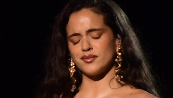 Rosalía asistió a los Latin Grammy 2023 (Foto: AFP)