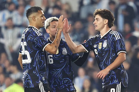 Argentina venció 7-0 a Burkina Faso : video, goles y resumen del amistoso internacional